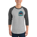 3/4 sleeve raglan shirt