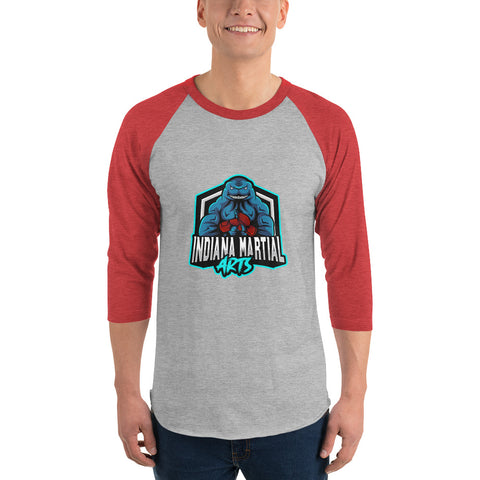 3/4 sleeve raglan shirt