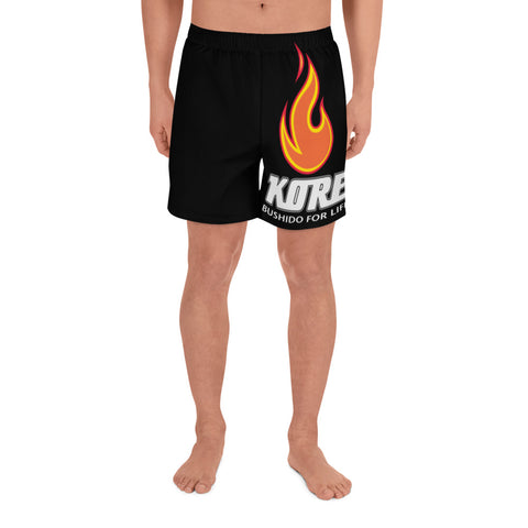 Men's Kore Logos (2)  Athletic Long Shorts