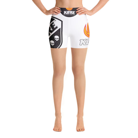 Womans Kore Logo Yoga Shorts