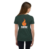 Youth Indiana Martial Arts (Bella) & Kore Bushido Logo  Short Sleeve T-Shirt