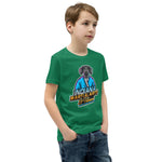 IMA Youth Short Sleeve T-Shirt  "Where the Big Dogs Train"  Bella Series