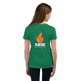 Youth Indiana Martial Arts (Bella) & Kore Bushido Logo  Short Sleeve T-Shirt