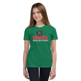 Youth Indiana Martial Arts (Bella) & Kore Bushido Logo  Short Sleeve T-Shirt