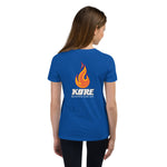 Youth Indiana Martial Arts (Bella) & Kore Bushido Logo  Short Sleeve T-Shirt