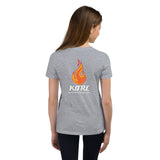 Youth Indiana Martial Arts (Bella) & Kore Bushido Logo  Short Sleeve T-Shirt