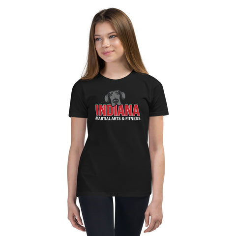 Youth Indiana Martial Arts (Bella) & Kore Bushido Logo  Short Sleeve T-Shirt