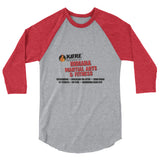 Adult 3/4 sleeve raglan shirt Original IMA Logo